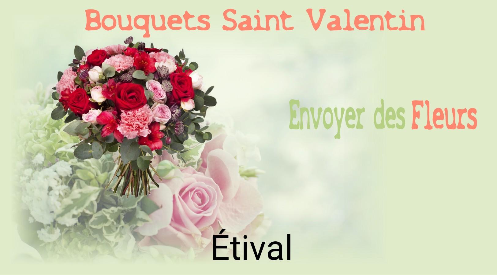 Roses de Saint-Valentin livrées à Étival